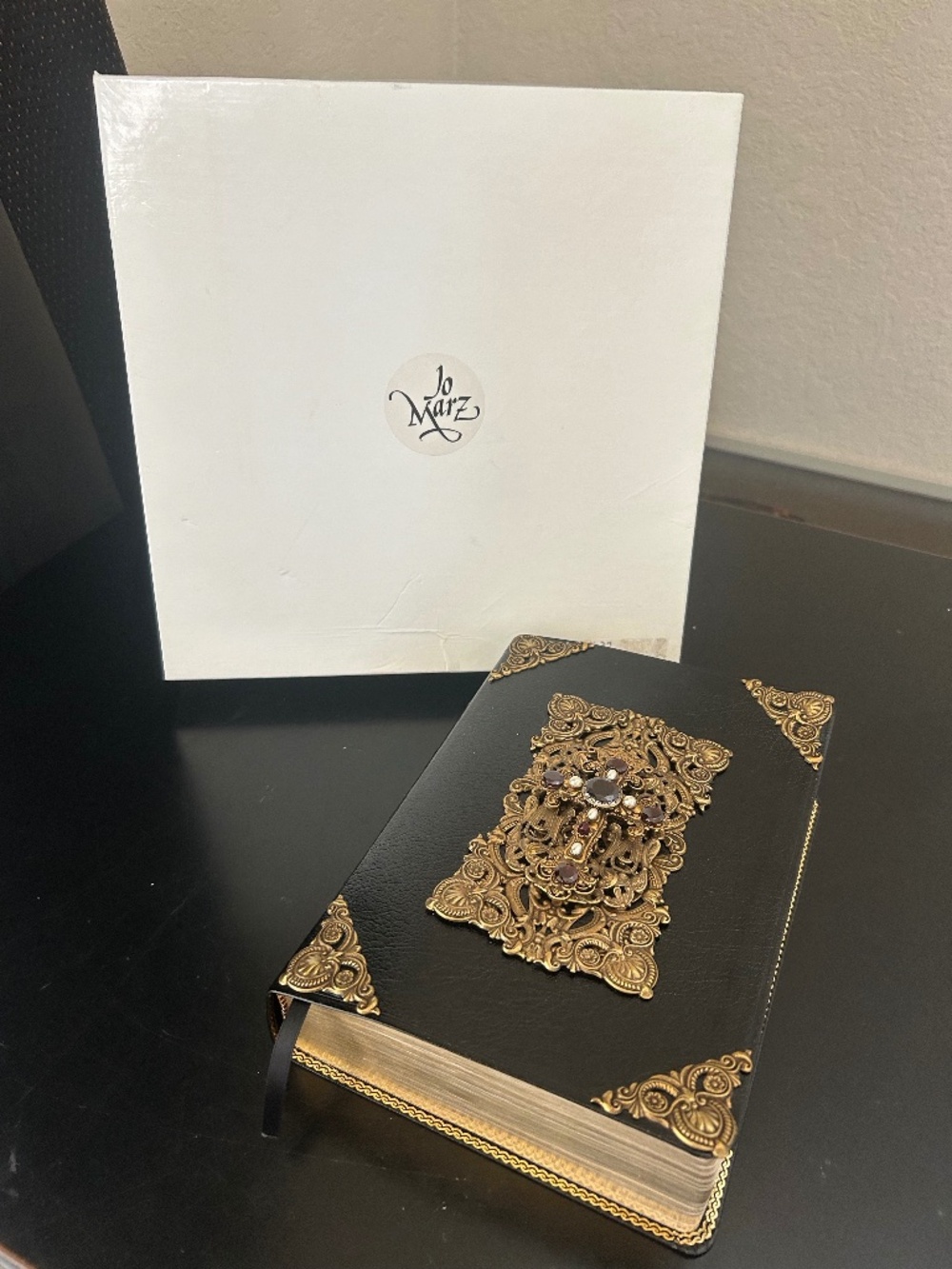 Jo Marz Jeweled Cross Holy Bible. First  Edition- Collector’s Item. NWOT